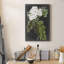 Fleurs blanches dramatiques IV - impression-967512924