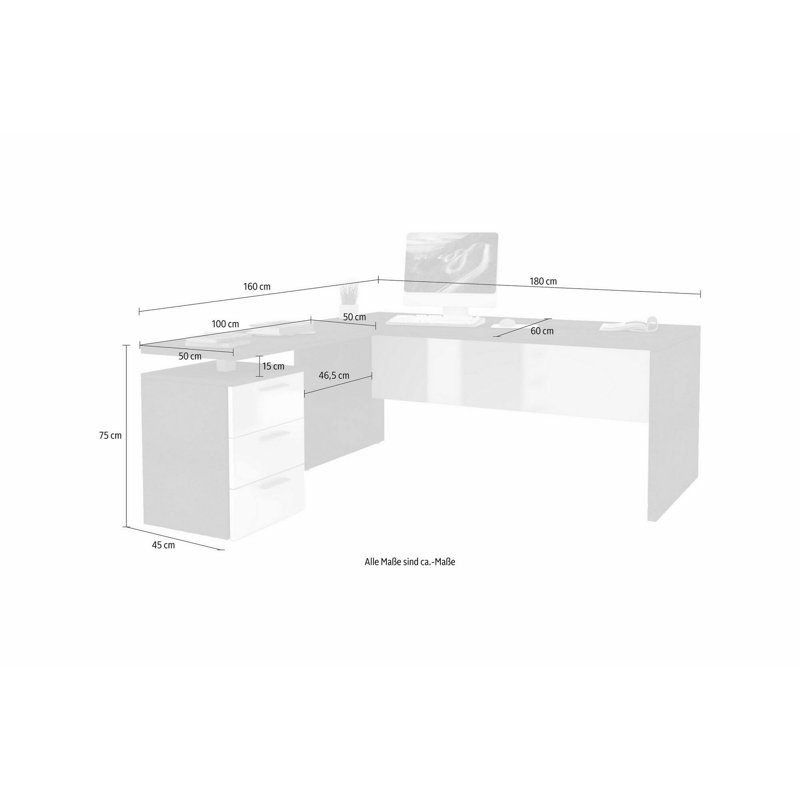 Salesville Computer Desk