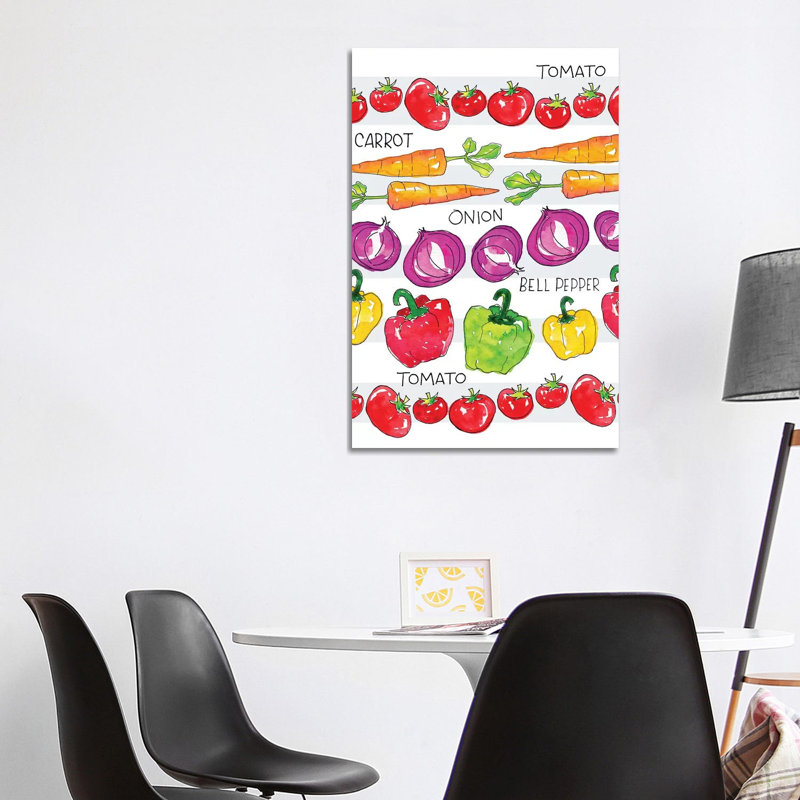 Garden Fresh IV by Jessica Weible - Wrapped Canvas Gallery-Wrapped Canvas Giclée, 101.6 cm H x 66.04 cm W x 1.91 cm D