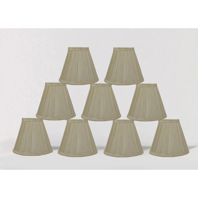 5 in. H x 6 in. W Silk Empire Candelabra Shade
