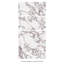 Bouton plissé déco 23-1 / 2 po Touche X 47 1/8 po Carreau de porcelaine pour plancher et mur