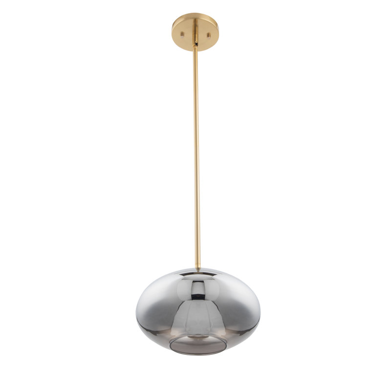Luminaire suspendu or 1 lumière Ehrfried
