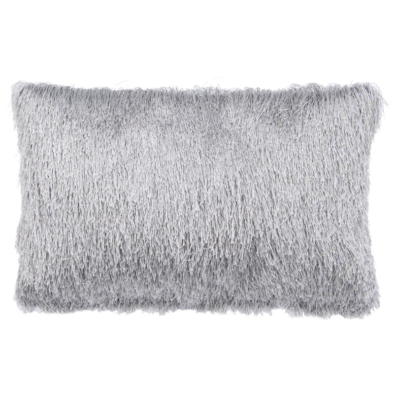 Soleil Shag Outdoor Throw Pillow