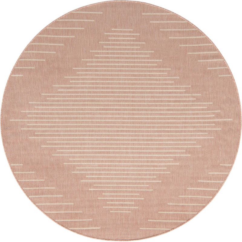 Wallington Striped Indoor Rug, Round 6'
