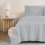 Ensemble de draps durables et légers 100% coton durable et respirant-667053308-667053307