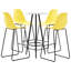 Calabria 4 - Person Dining Set-57416616-57416622