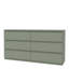 Priyaka 154 cm W Chest of 6 Drawers-1770642740