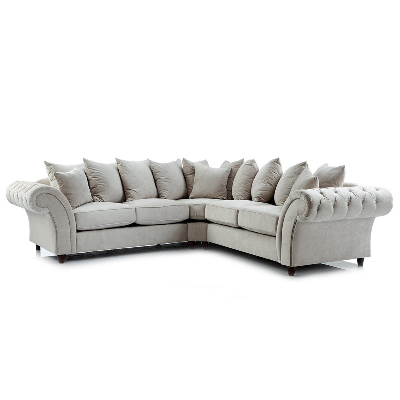 Thorpe 5 Seater Corner Sectional, Stone