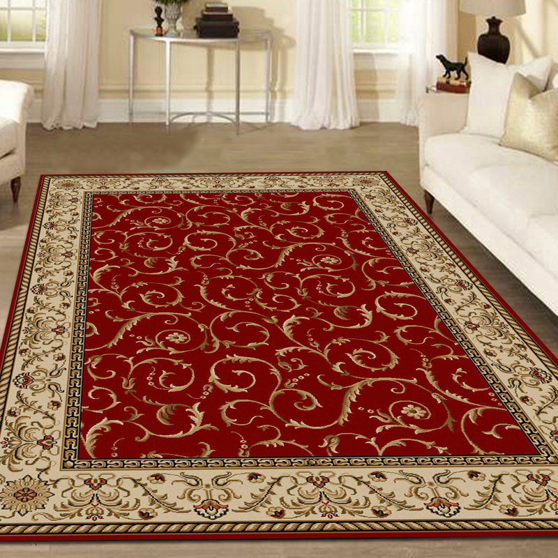Tapis rouge Weisgerber, Rectangle 5 pi 5 po x 7 pi 7 po
