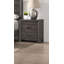 Table de bout de table de chevet 1pc avec deux tiroirs de rangement