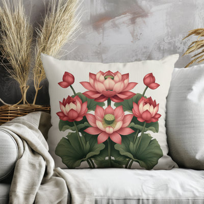 Ajanta Lotus Art Intérieur/Extérieur 26x26