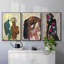 «Woman Strong I», reproduction sur toile 3 pièces-91891166-91891168