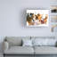 «Dog Tails On» par Wendy Edelson, art sur toile-1629101296