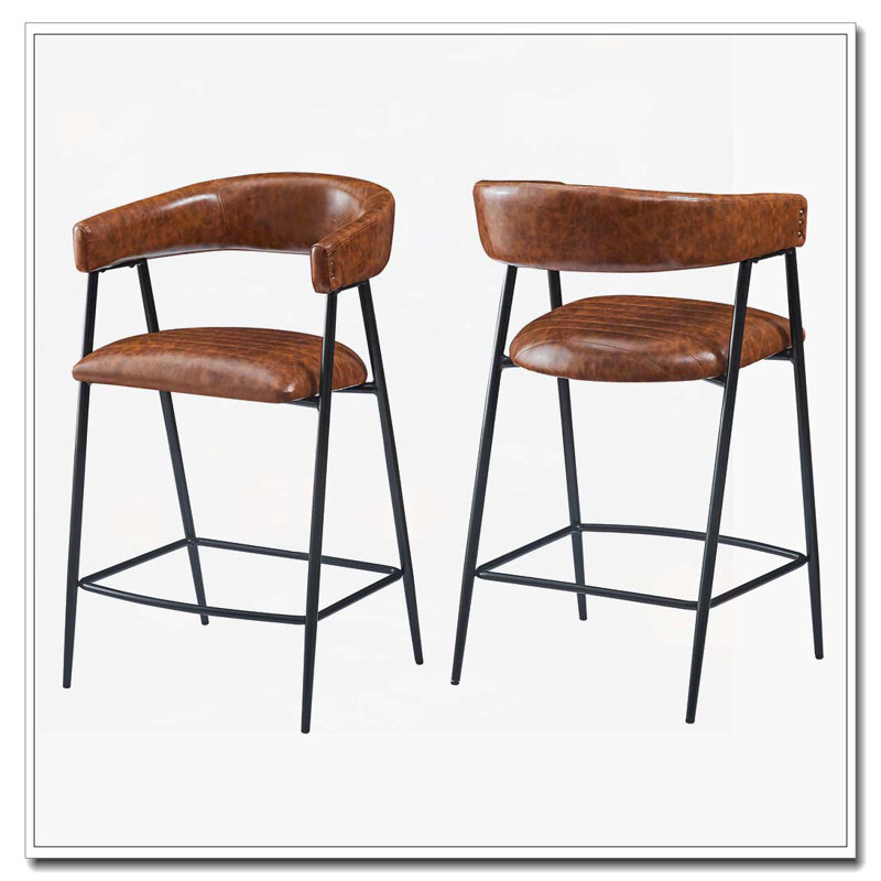 Pu Upholstered Counter Stools