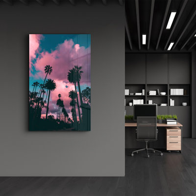 Elegant Tempered Glass Wall Art Painting, 13.8 x 21.7 inches | 100% Tempered Glass, Thickness: 0.16 inches | UV Printed for Vibrant Colors | Perfect for Home Decor, Living Room, & Office Spaces