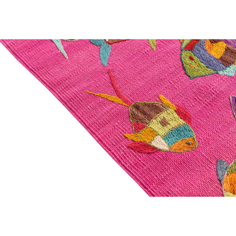 Tapis rose Ojeda