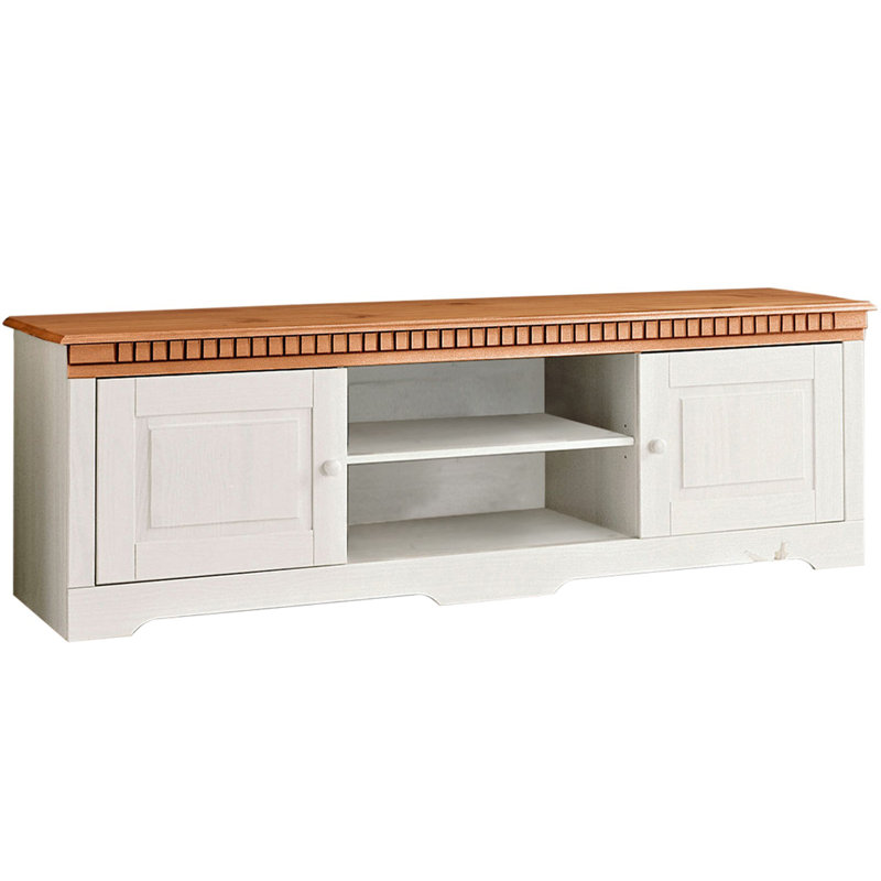 Adolar 175cm Sideboard, White Honey