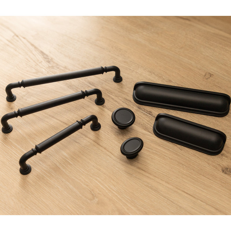 Berkshire Cabinet Pull, 6 5/16", Matte Black