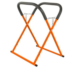 Établi pliable et portatif, support robuste pour pare-chocs et ailes automobiles. Table de travail d'une capacité de 340 kg (750 lb) pour garage, atelier, réparation automobile. Réglable, rembourré, revêtement en poudre, pieds en caoutchouc.