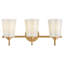 Lark Honey Bathroom Vanity Light
