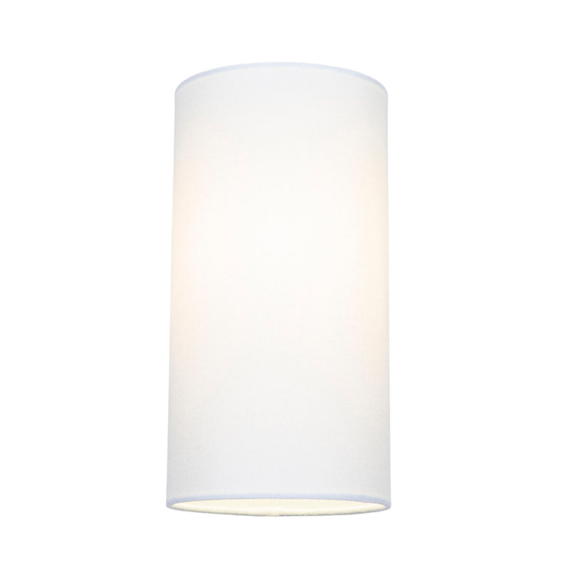 Contemporary and Stylish Linen Fabric Lamp Shade, White