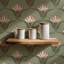 Shanghai Wallflower 10' L x 24" W Wallpaper Roll-326850242-482295946