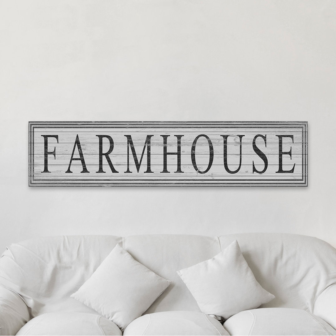 " Farmhouse Is Home " by Marmont Hill Gracie Oaks