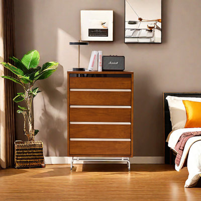 Commode d'appoint nordique de style rétro