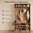 Coat Rack with Adjustable Shoe Shelf, Extra Pocket Storage Features ,Double Storage Space with Hooks.-967731258