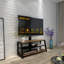 Meuble télé avec rangement en bois