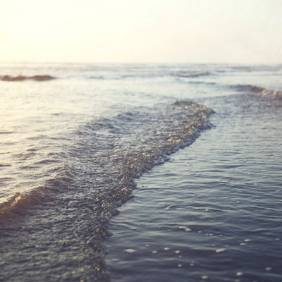 «Sunlit Waters», impression sur toile tendue