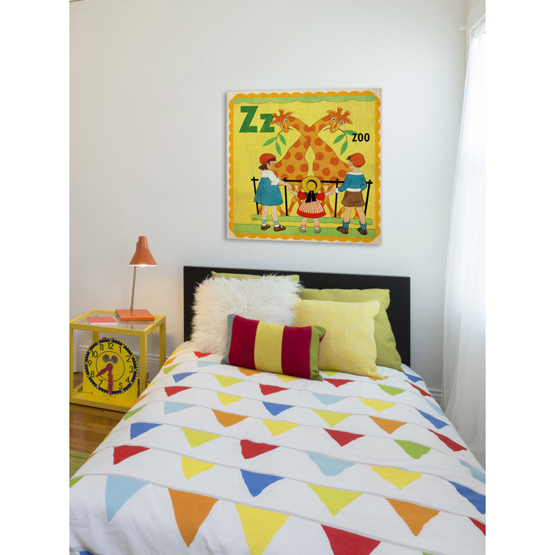 Zoo - Wrapped Canvas Print, 102cm H x 102cm W