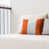 Orange / blanc