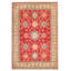 Tapis rouge foncé Finest Ghazni 6 pi 7 po x 9 pi 9 po