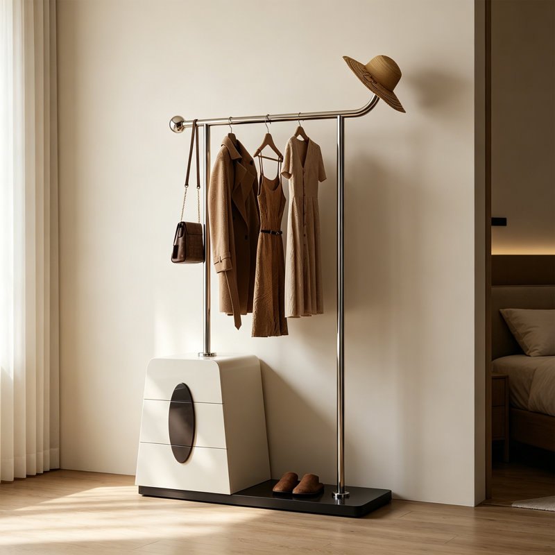 Portemanteaux moderne avec tiroirs de rangement