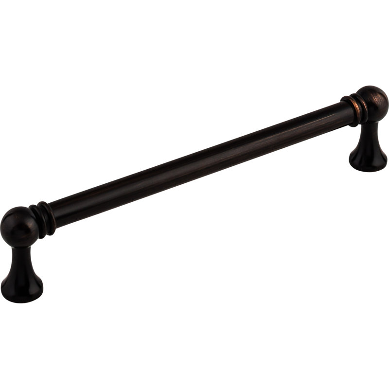 Kara Bar pull, Tuscan Bronze, 6 5/16"