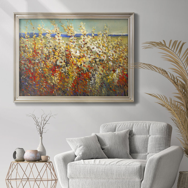 «Field of Spring Flowers II», reproduction sur toile encadrée, H 29 po x l 41 po x P 2,5 po