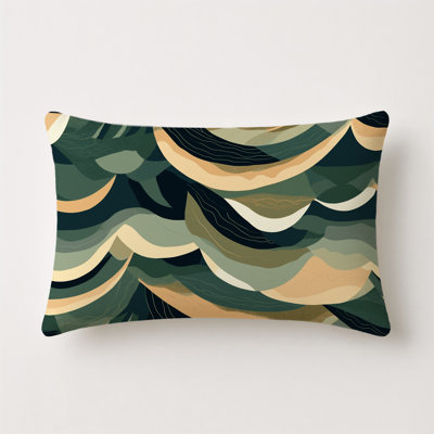 Aurora Drift Indoor And Outdoor Throw Pillow