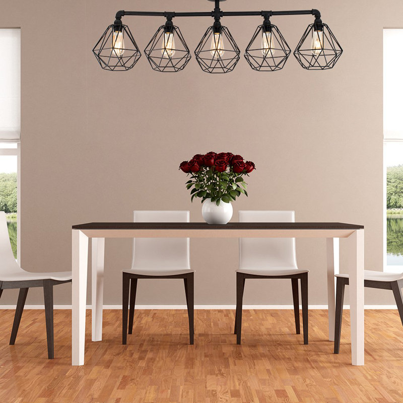 Hanley Flush Mount, Black, No
