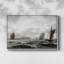 «Vintage Nautical Print-CXCIX» sur toile-82131079-82131076