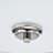 Washington Mews Fabric Semi Flush Mount-88338116-21906545