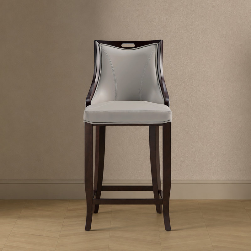 Tabouret de bar Emperor, Gris clair