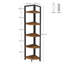 Uday 150cm H x 30cm W Steel Corner Bookcase