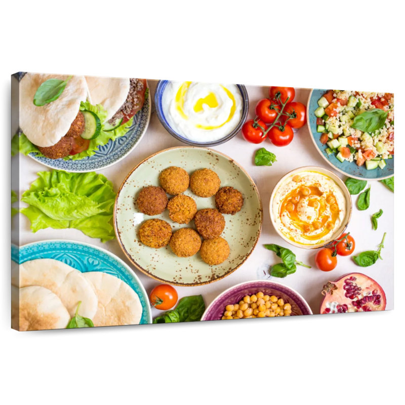 Yarlin Middle Eastern Dishes, 16" H x 24" W