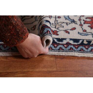 2'7 x 9'8 Veg dye hand knotted kazak rug runner - hallway runner rug - hand  spun wool rug