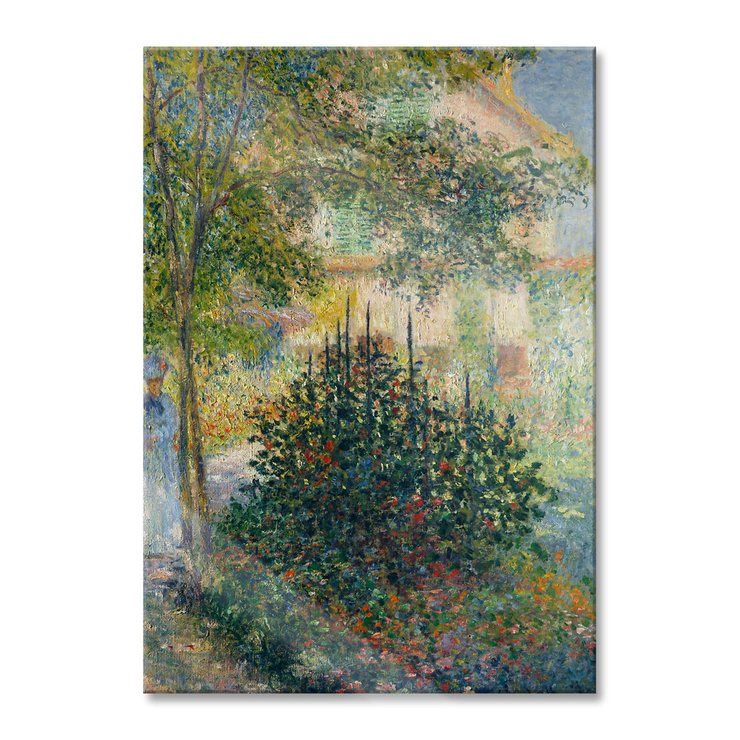 Glasbild Eisschollen von Claude Monet