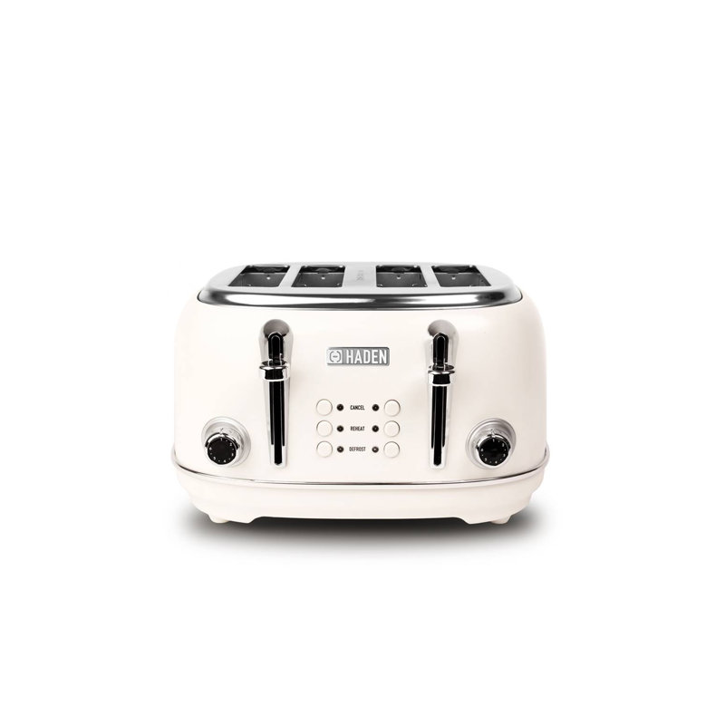 Heritage Slice Toaster, White