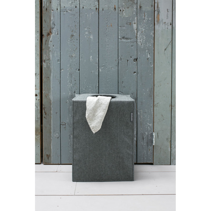 Panier à linge pliable 14,5 gallons, Poivre noir