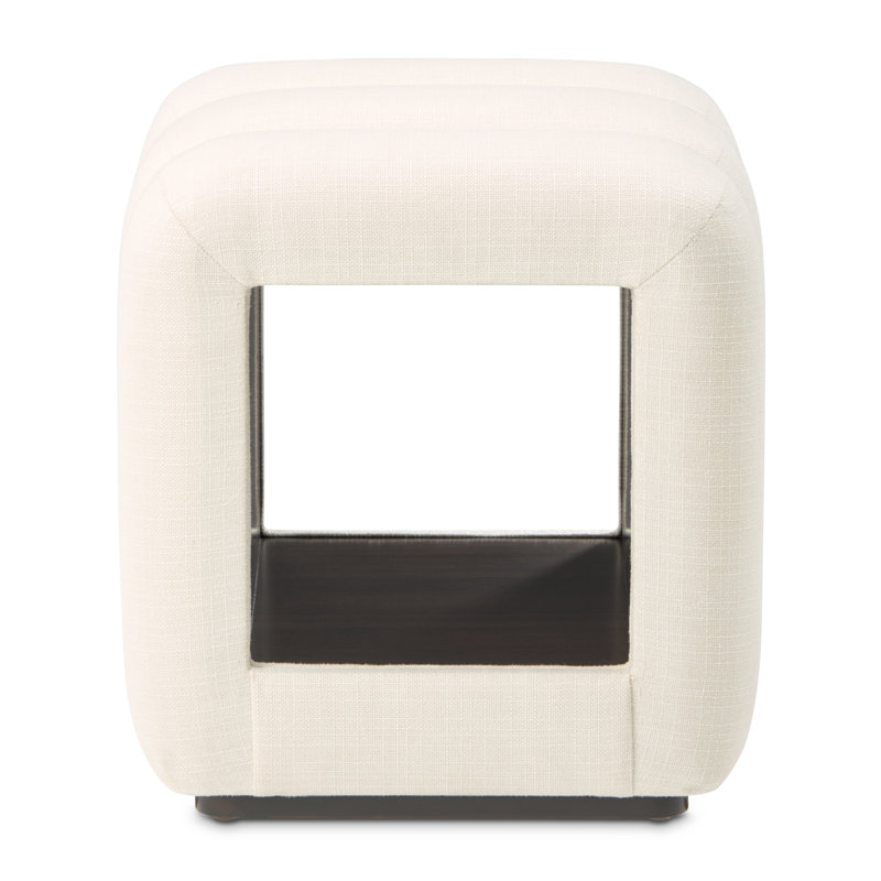 Belmont Place Vanity Bench - Cream/Espresso