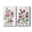 Tiges florales aquarelles I - Toile tendue avec châssis de qualité supérieure - Prêt à être accroché-1078279084